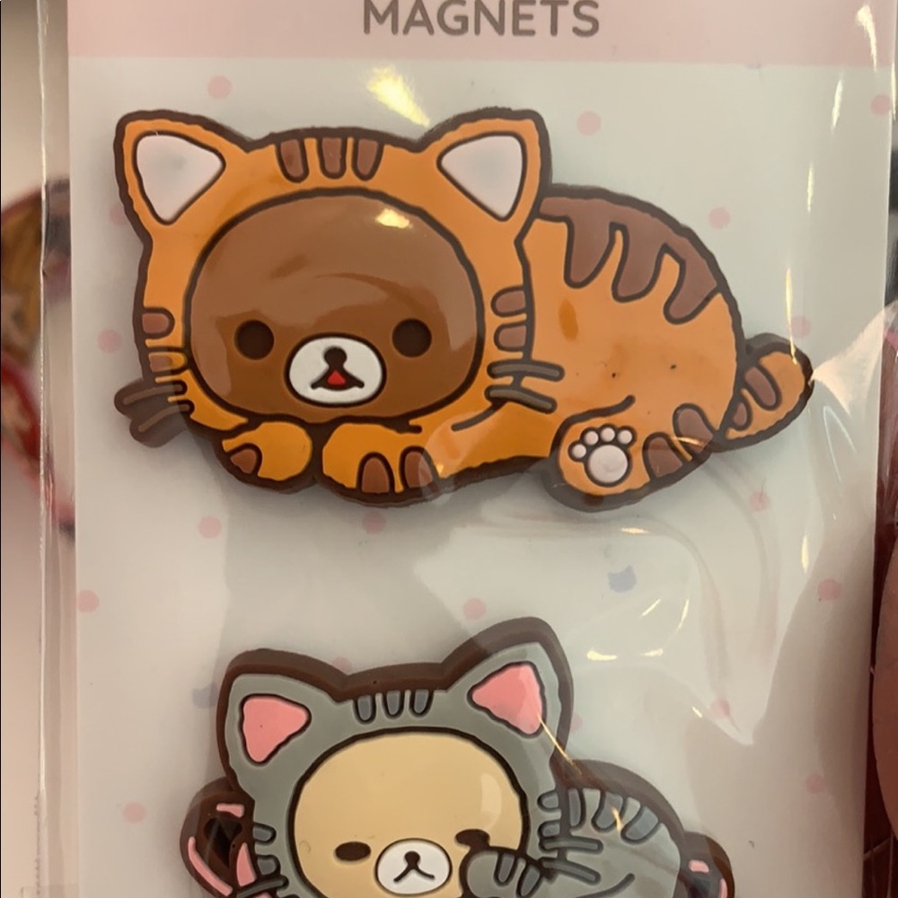 Rilakkuma Magnets 2 set Kitty Cats - Picture 3 of 3